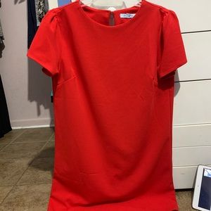 red dress from bella rose boutique